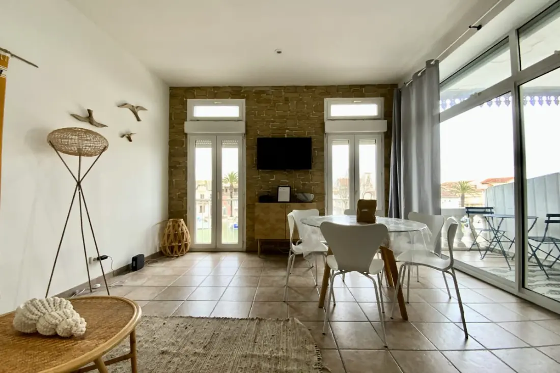 Résidence Terrasse Du Port – Vue Canal, Plage à Pied