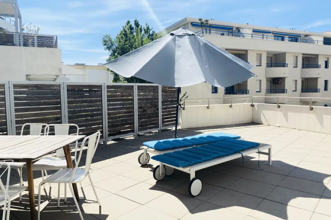 Résidence Terrasse Ensoleillée : Appartement 1 Chambre 1 Cabine Vue Mer Terrasse