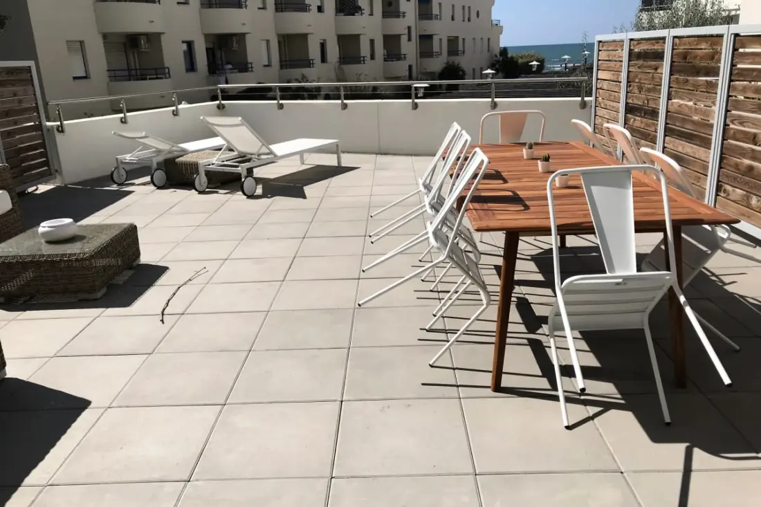 Résidence Terrasse Ensoleillée : Appartement 1 Chambre 1 Cabine Vue Mer Terrasse