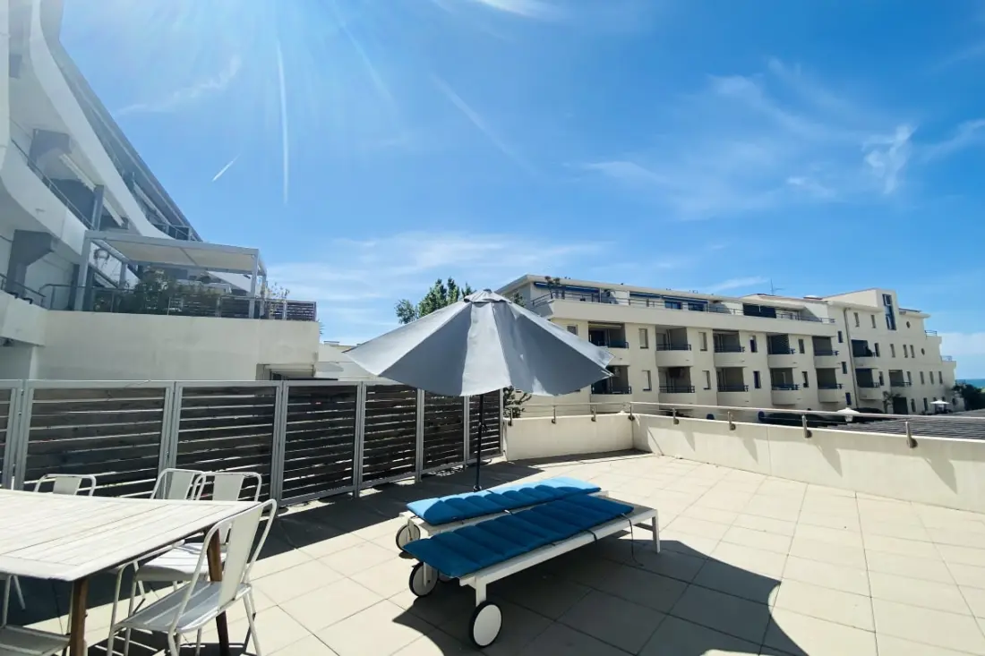 Résidence Terrasse Ensoleillée : Appartement 1 Chambre 1 Cabine Vue Mer Terrasse