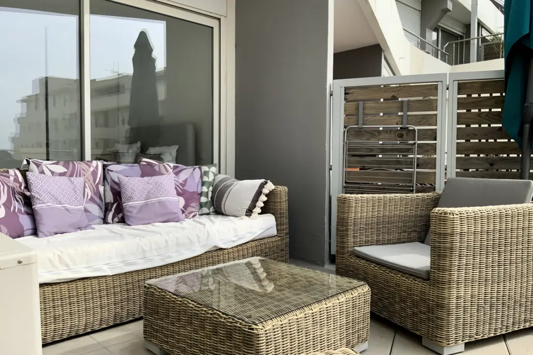 Résidence Terrasse Ensoleillée : Appartement 1 Chambre 1 Cabine Vue Mer Terrasse