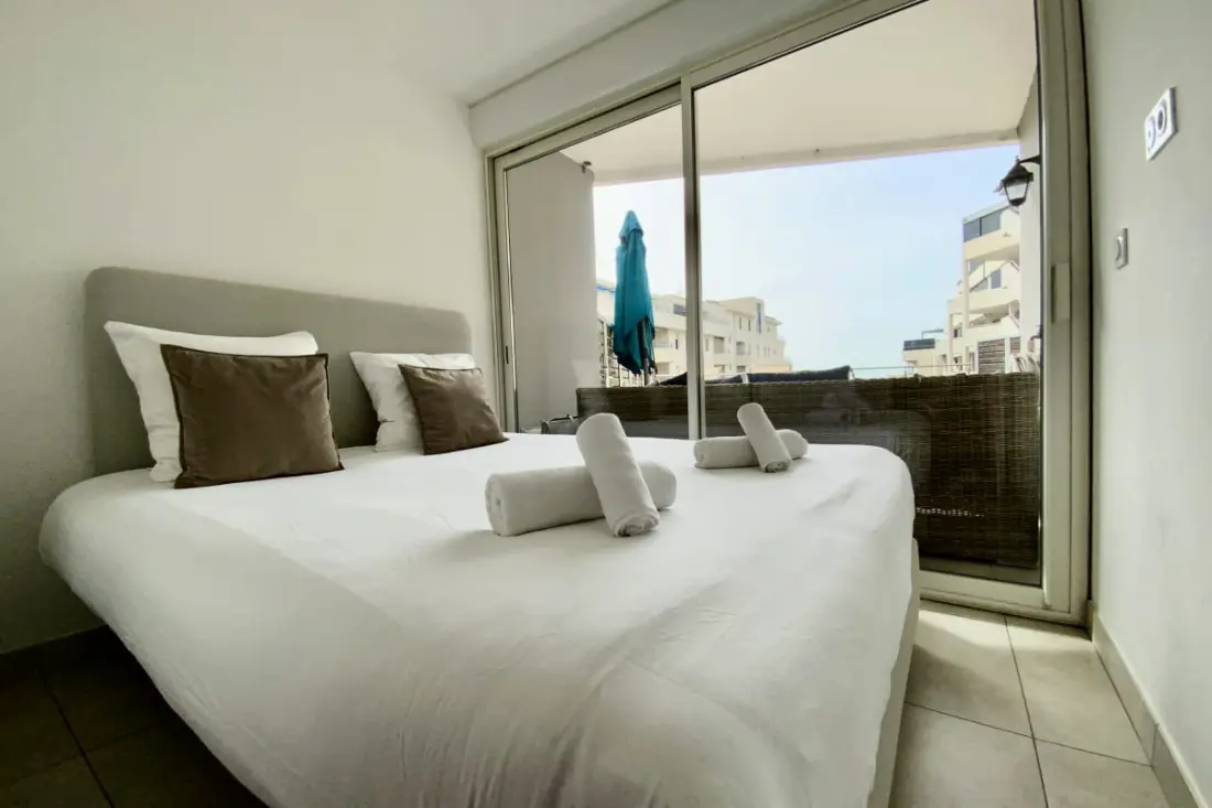 Résidence Terrasse Ensoleillée : Appartement 1 Chambre 1 Cabine Vue Mer Terrasse