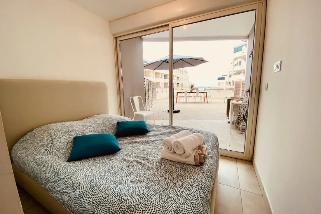 Résidence Terrasse Ensoleillée : Appartement 1 Chambre 1 Cabine Vue Mer Terrasse