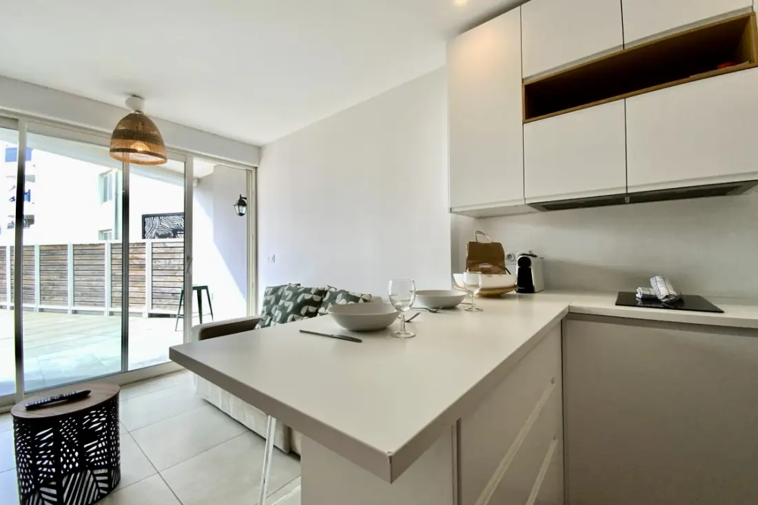 Résidence Terrasse Ensoleillée : Appartement 1 Chambre 1 Cabine Vue Mer Terrasse