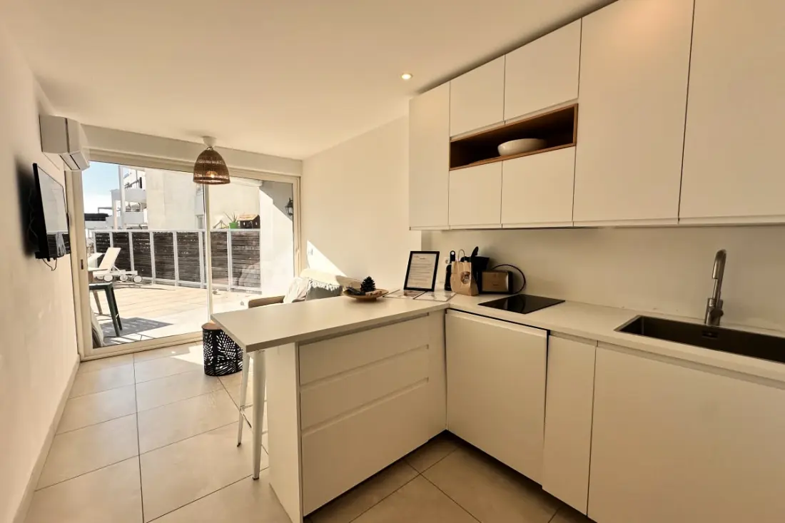 Résidence Terrasse Ensoleillée : Appartement 1 Chambre 1 Cabine Vue Mer Terrasse