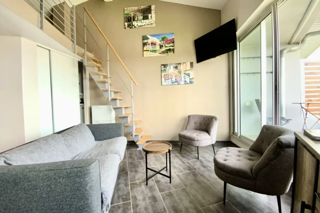 Résidence Tranquillité Bleue – Duplex Vue Mer Accès Plage Le Grau-du-roi