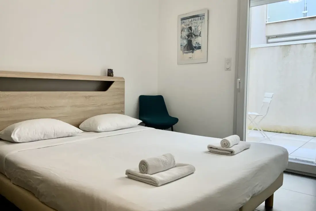 Résidence Villa Marie 2: Appartement Tout Confort Climatisé 1 Chambre Proche Plage