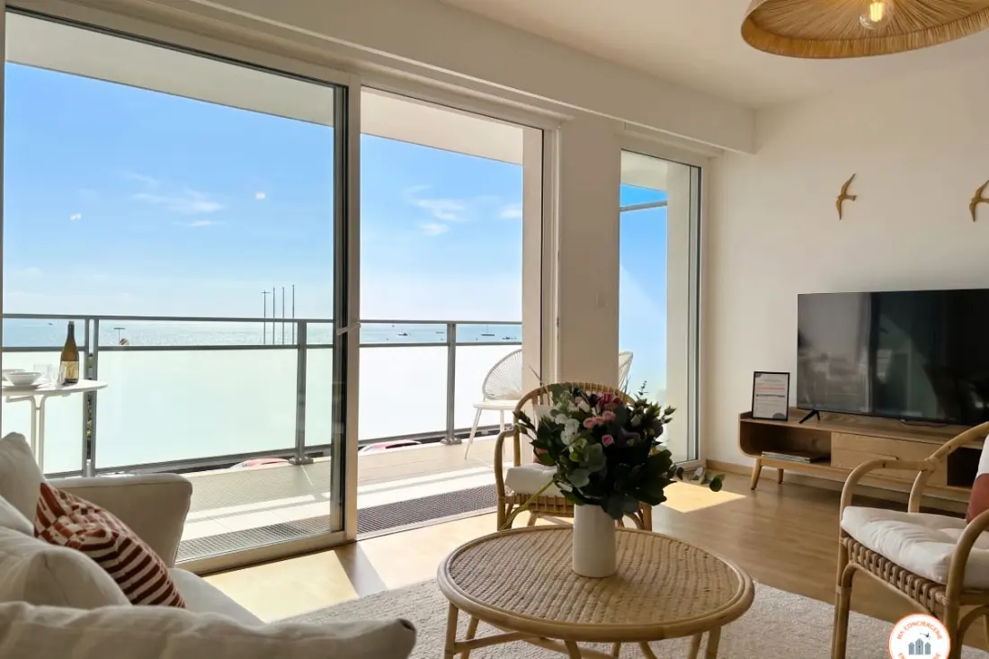 🌴 Le French Riviera - Vue Mer, Terrasse &amp; Parking