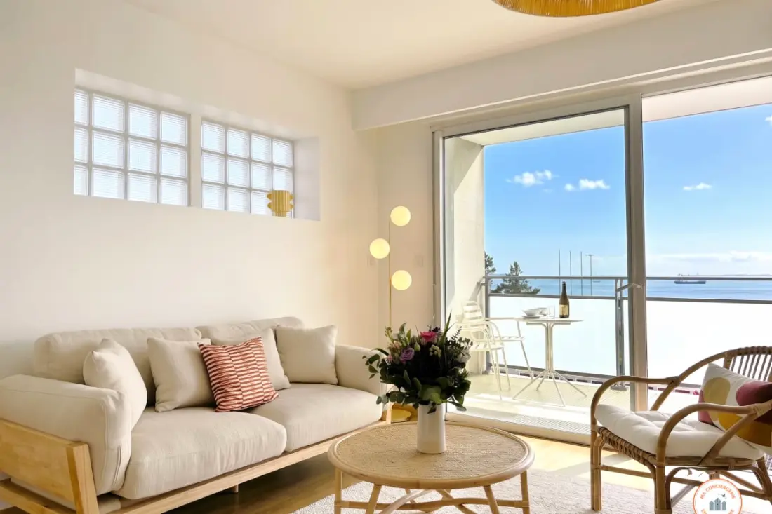 🌴 Le French Riviera - Vue Mer, Terrasse &amp; Parking
