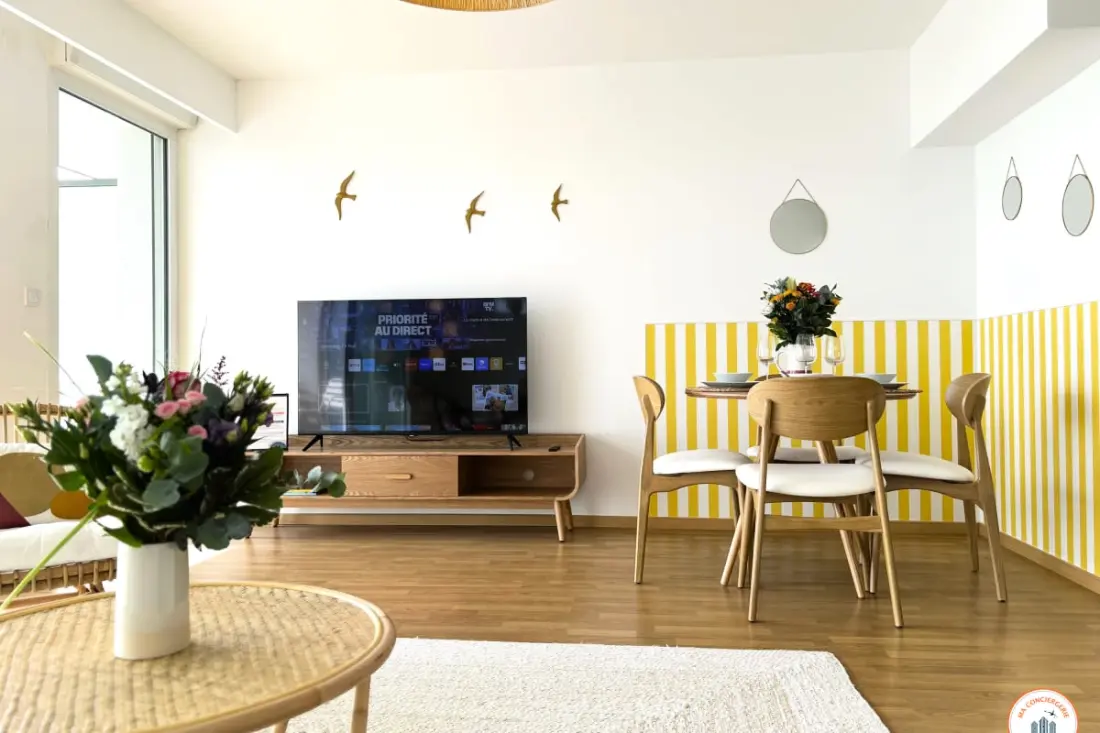🌴 Le French Riviera - Vue Mer, Terrasse &amp; Parking