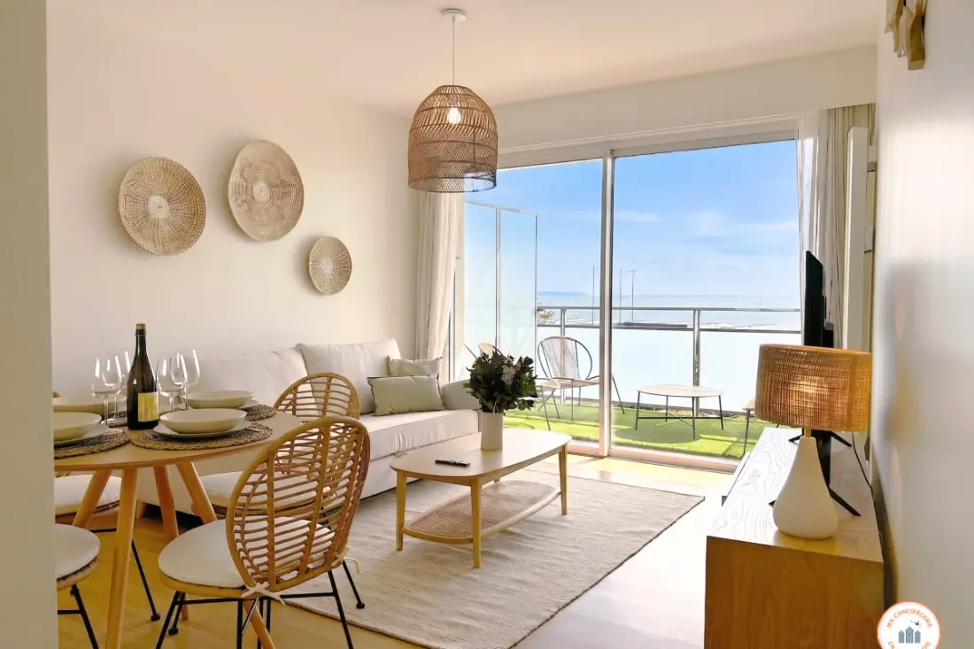 🌸 Le Cosy - Vue Mer, Terrasse Et Parking