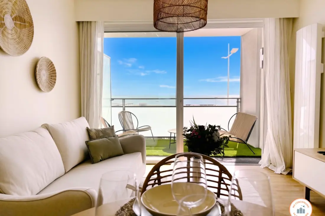 🌸 Le Cosy - Vue Mer, Terrasse Et Parking