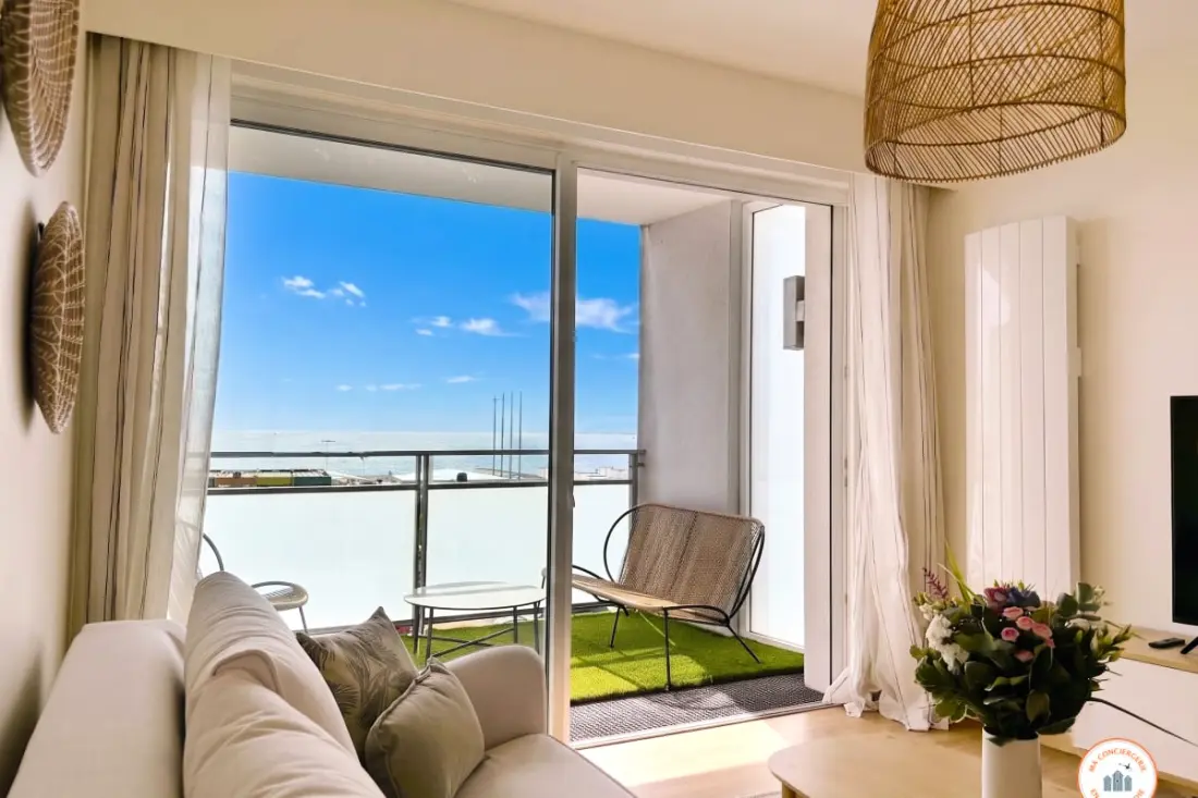 🌸 Le Cosy - Vue Mer, Terrasse Et Parking