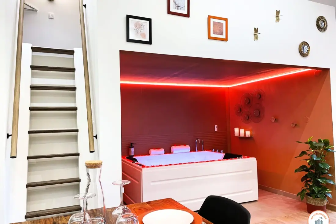 💞l'orient-express - Jacuzzi Spa, Parking, Quartier Perret Unesco