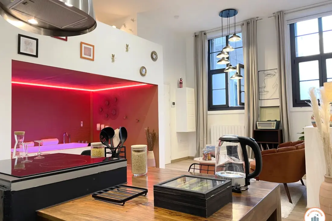 💞l'orient-express - Jacuzzi Spa, Parking, Quartier Perret Unesco