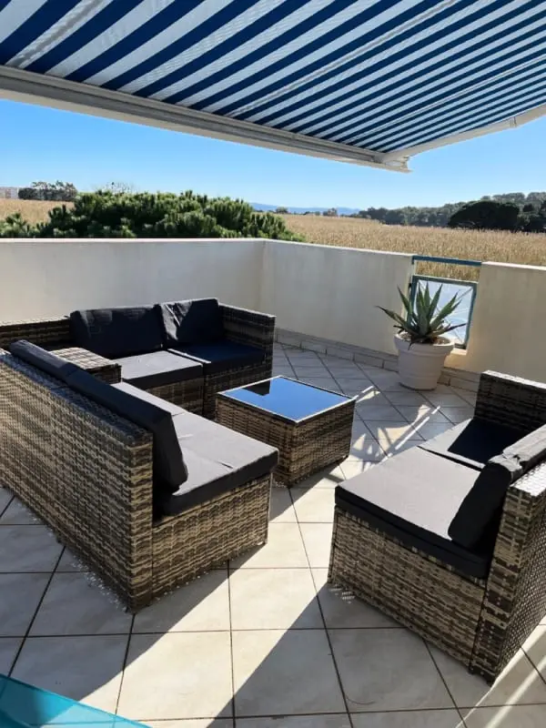 Résidence 🌞 Domaine D'azur - T2 Refait à Neuf Avec Terrasse, Piscine Et Garage