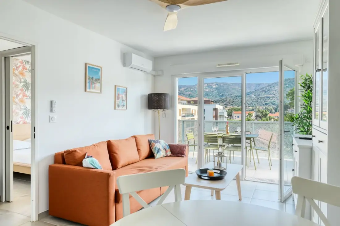 Résidence 🏡 Appartement 2 Chambres Avec Piscine, Parking &amp; Balcon