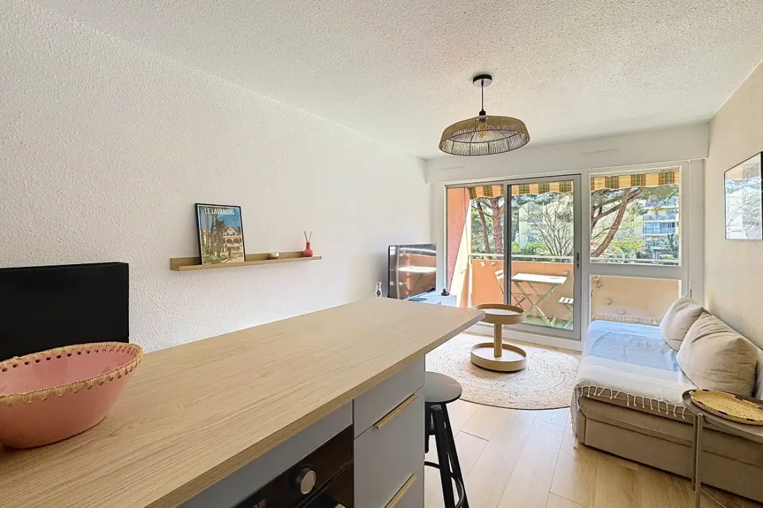 Résidence Charmant T2 Climatisé Avec Terrasse &amp; Parking à 600 M De La Plage