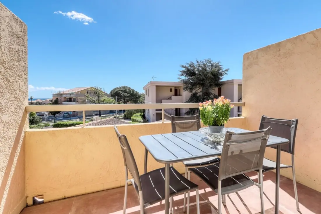 Résidence Duplex 31 étoiles★ T3, Terrasse 18m2 Vue Mer, Proche Plage