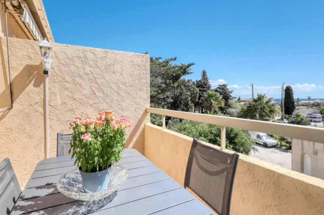 Résidence Duplex 31 étoiles★ T3, Terrasse 18m2 Vue Mer, Proche Plage