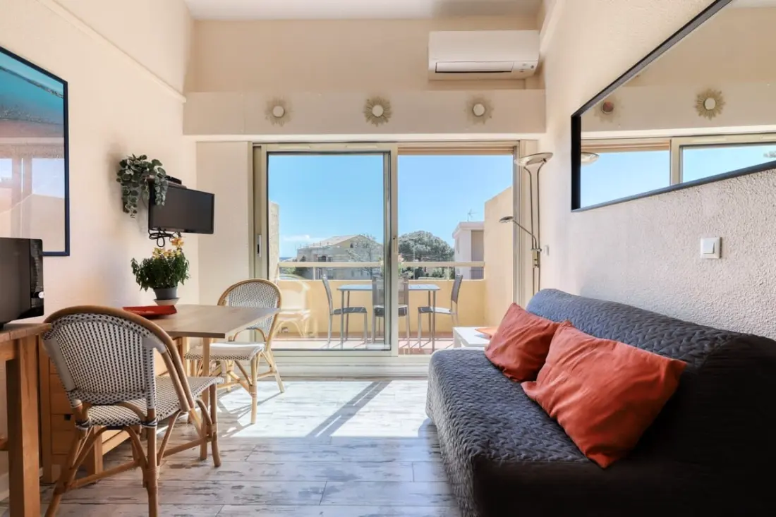 Résidence Duplex 31 étoiles★ T3, Terrasse 18m2 Vue Mer, Proche Plage
