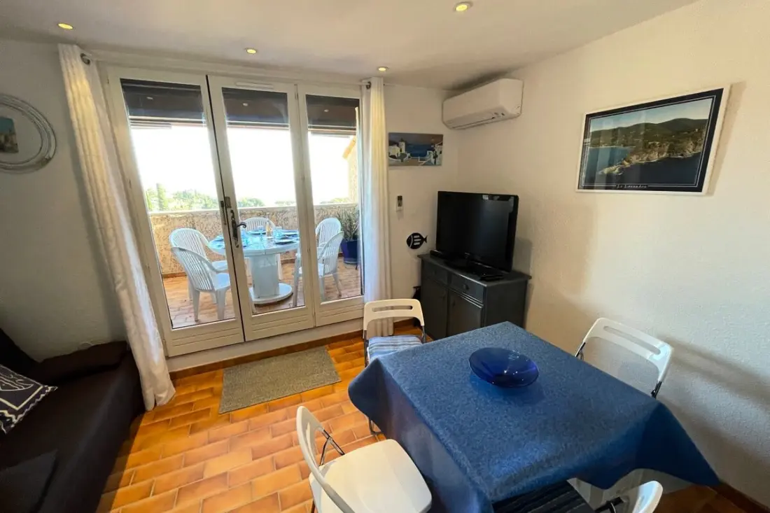 Résidence Duplex A Pramousquier - Vue Mer