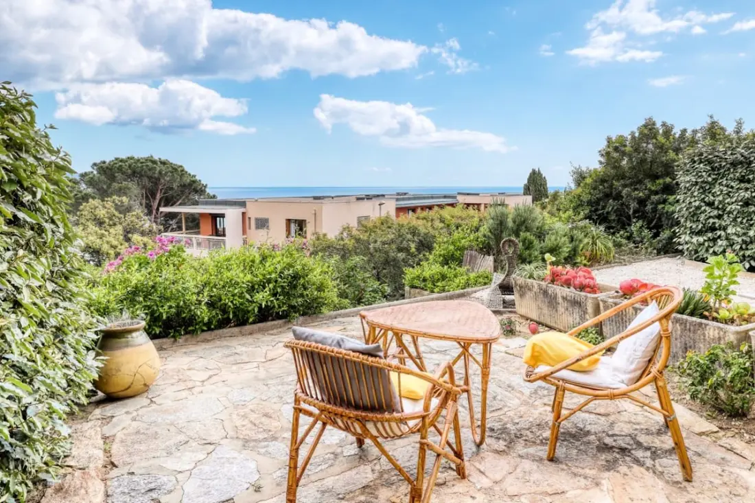 Résidence Havre De Paix Avec Vue Mer 🌴 Terrasse &amp; Jardin Privatif