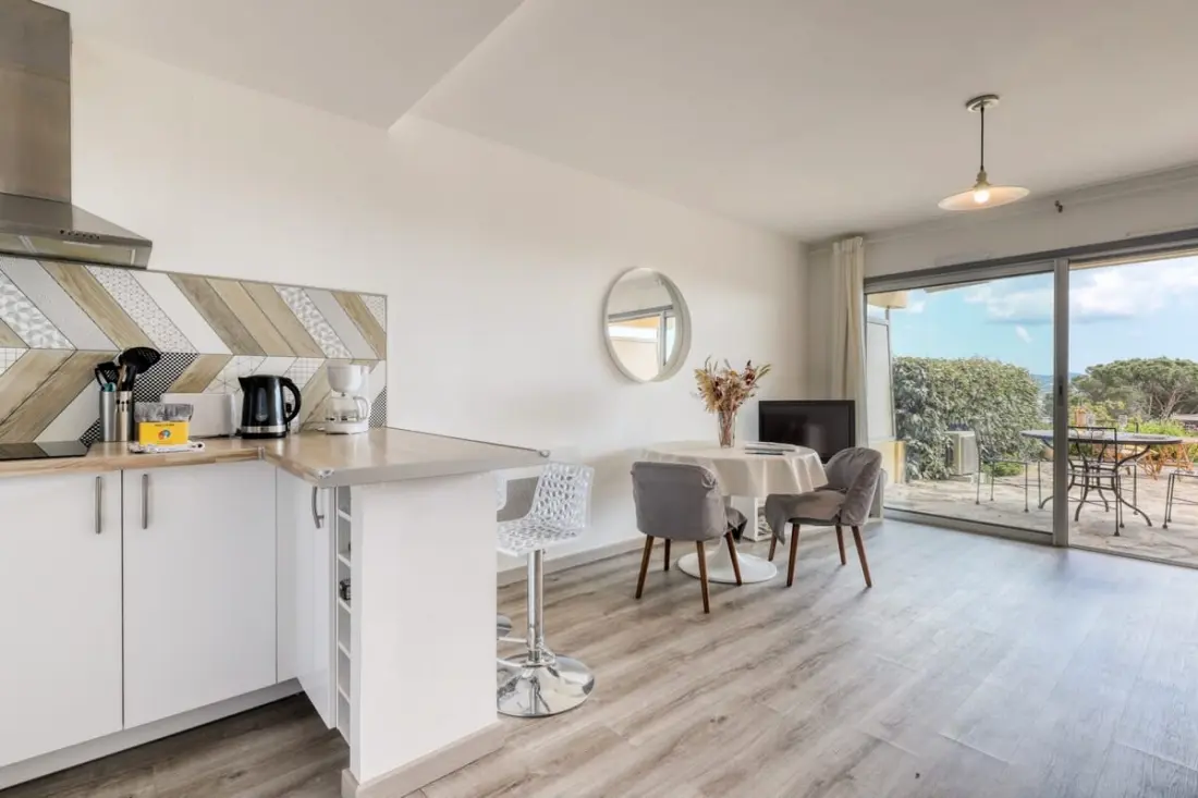 Résidence Havre De Paix Avec Vue Mer 🌴 Terrasse &amp; Jardin Privatif