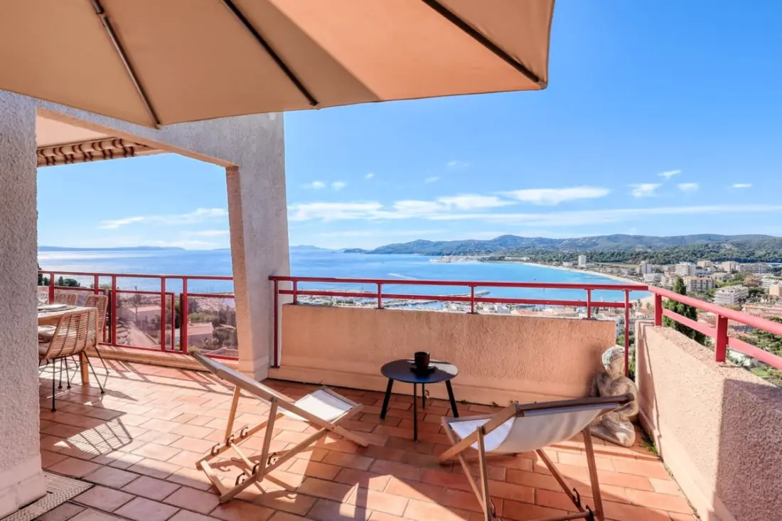 Résidence Mandariniers : Magnifique T4 Vue Mer Pour 6