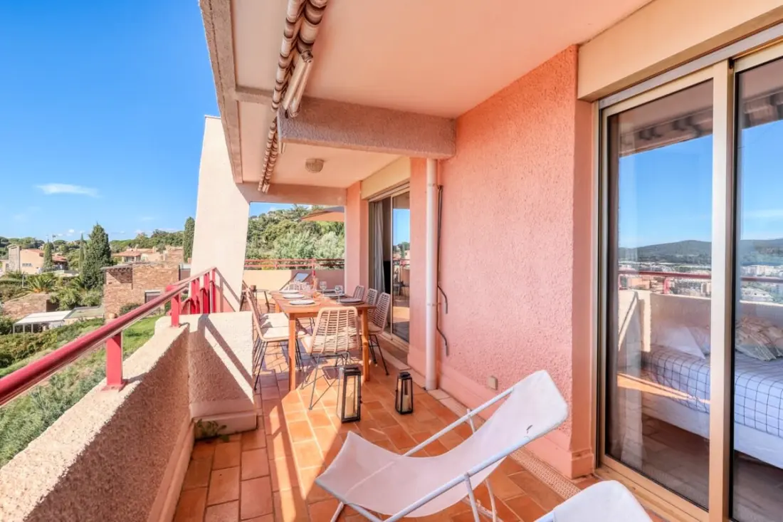 Résidence Mandariniers : Magnifique T4 Vue Mer Pour 6