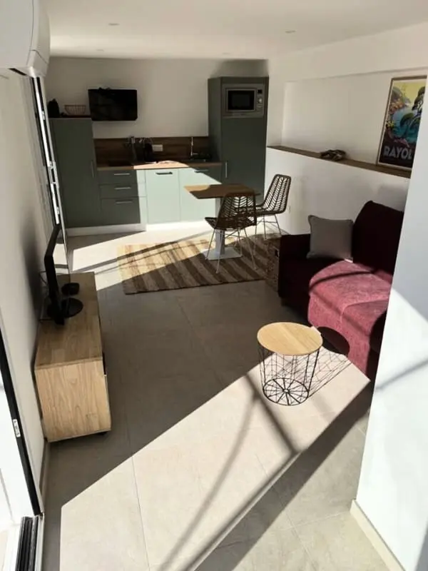 Résidence Studio Vue Mer Avec Grande Terrasse – à 5 Min De La Plage 🏖️