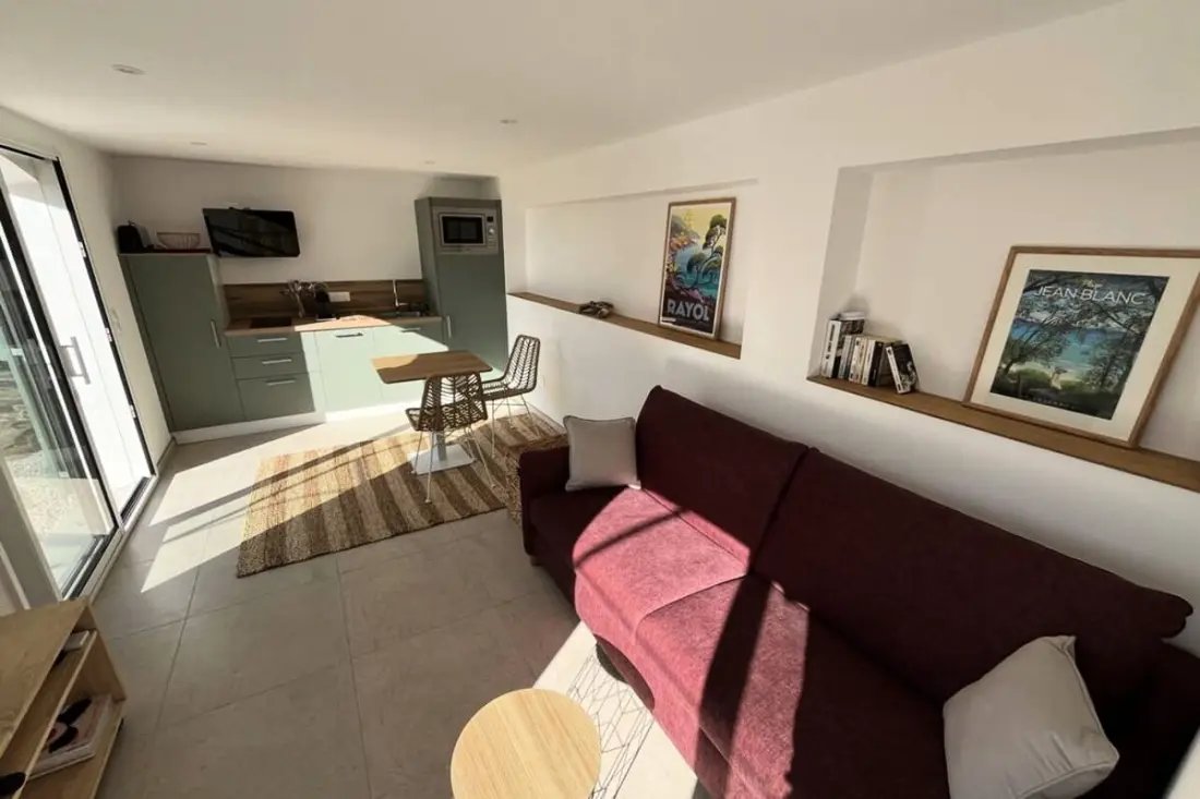 Résidence Studio Vue Mer Avec Grande Terrasse – à 5 Min De La Plage 🏖️