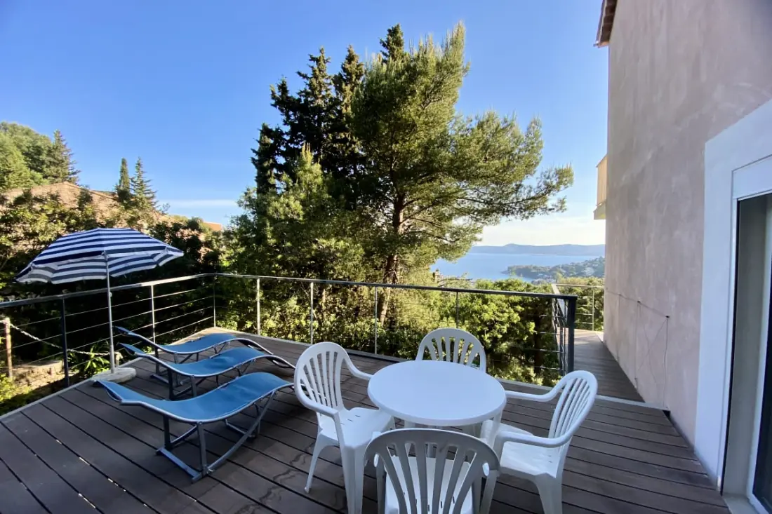 Résidence T2 Rénové Avec Vue Mer Et Grand Balcon – Aiguebelle, Le Lavandou