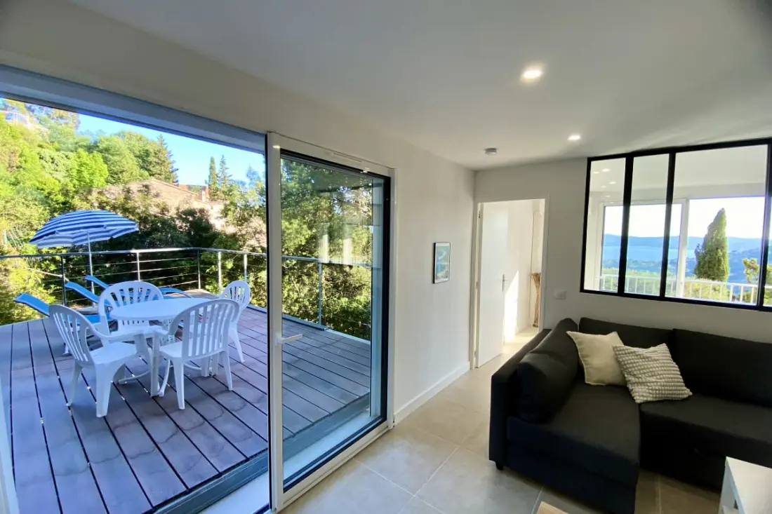 Résidence T2 Rénové Avec Vue Mer Et Grand Balcon – Aiguebelle, Le Lavandou