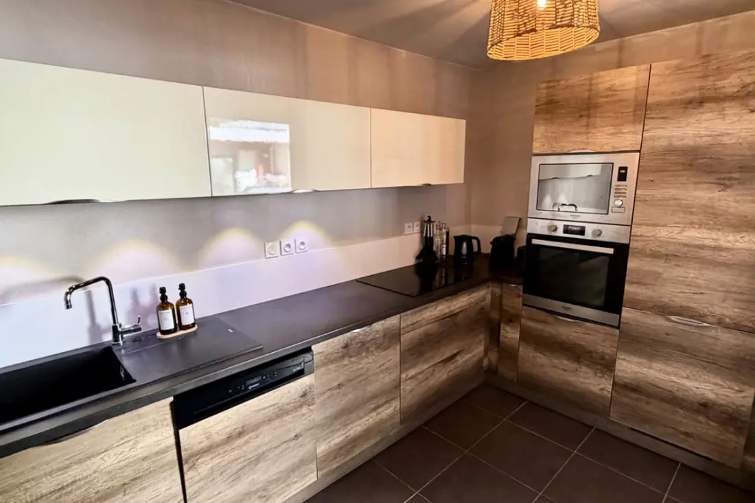 Résidence T4 Moderne 7 Pers. Avec Terrasse &amp; Parking – Plage à 10 Min à Pieds