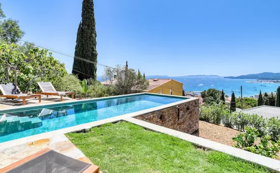 Résidence Villa Figuière - Vue Mer Et Piscine - Tout Confort
