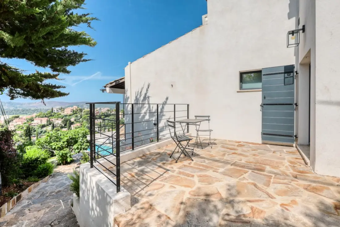 Résidence Villa Figuière - Vue Mer Et Piscine - Tout Confort