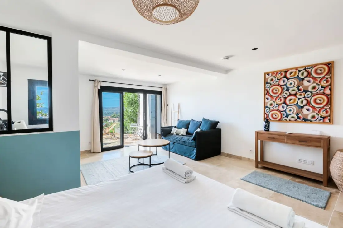 Résidence Villa Figuière - Vue Mer Et Piscine - Tout Confort