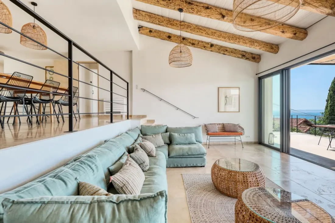 Résidence Villa Figuière - Vue Mer Et Piscine - Tout Confort