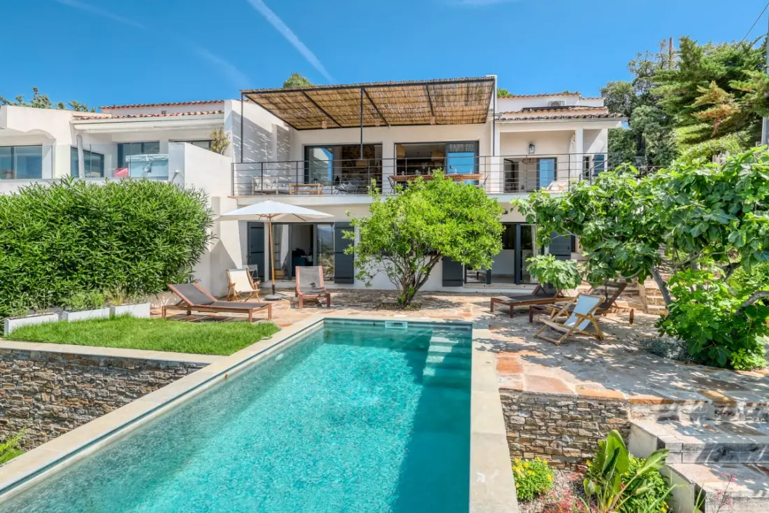 Résidence Villa Vue Mer Avec Piscine Pour 6 Personnes