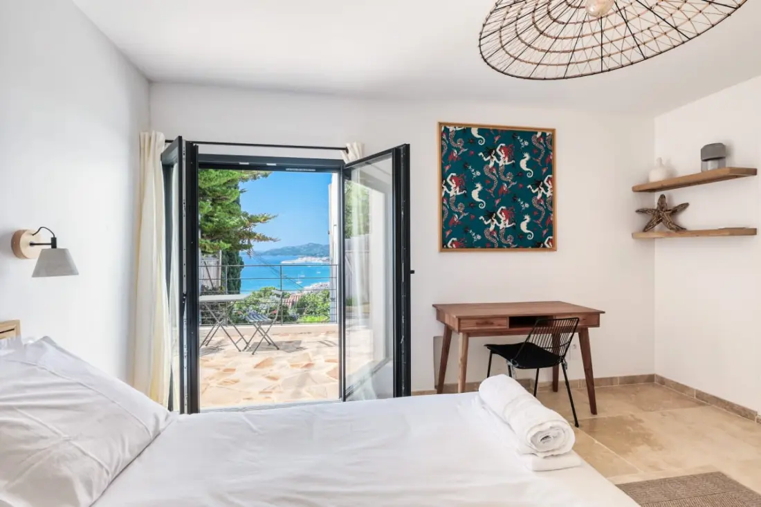 Résidence Villa Vue Mer Avec Piscine Pour 6 Personnes