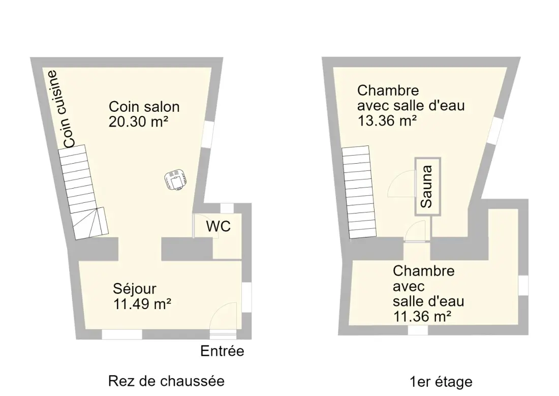 Gîte de France La maison toute de travers 3 épis