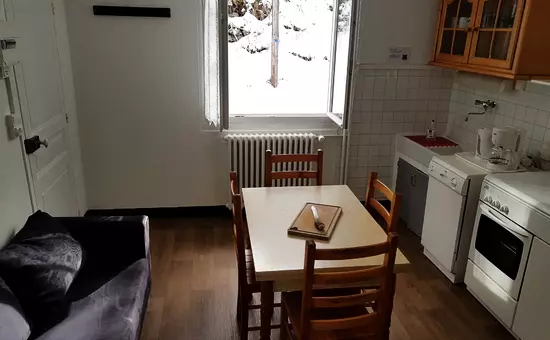 Studio 4 pers. avec terrasse vue montagne