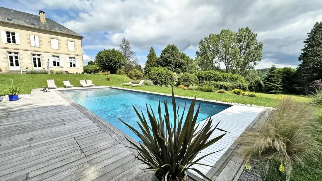 Gîte de France Domaine de juriol - la demeure 3 épis