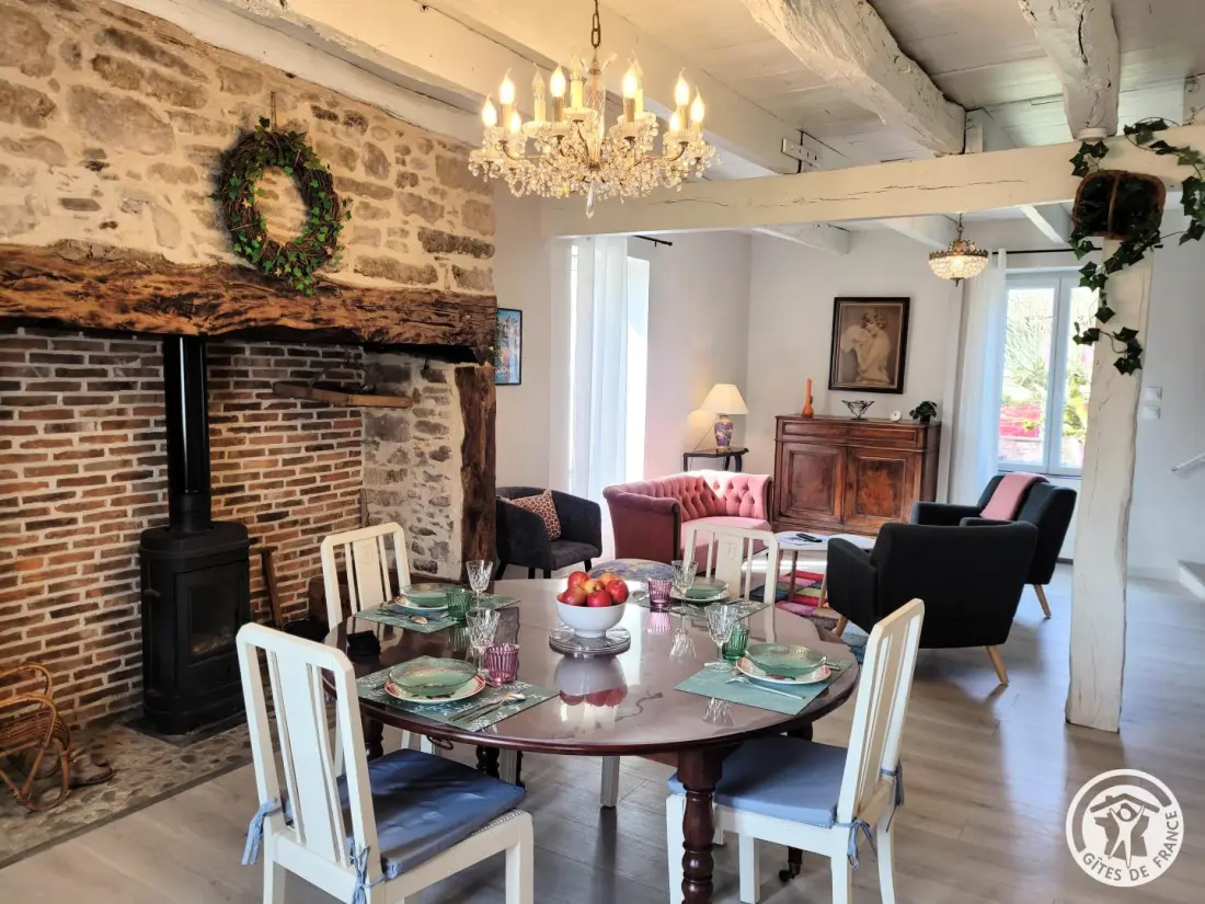 Gîte de France La maison de mamie tricote 3 épis