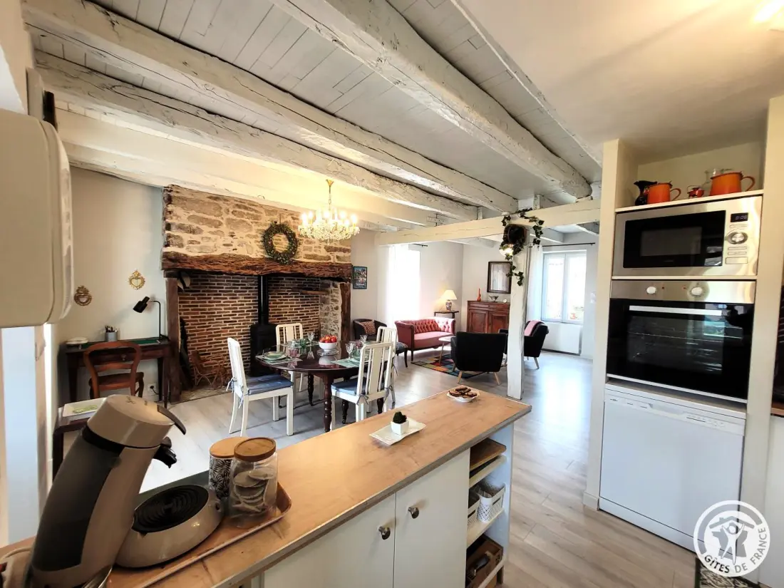 Gîte de France La maison de mamie tricote 3 épis