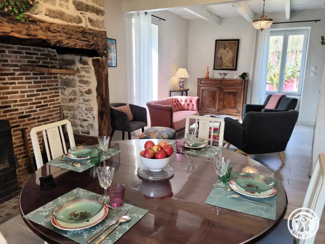 Gîte de France La maison de mamie tricote 3 épis