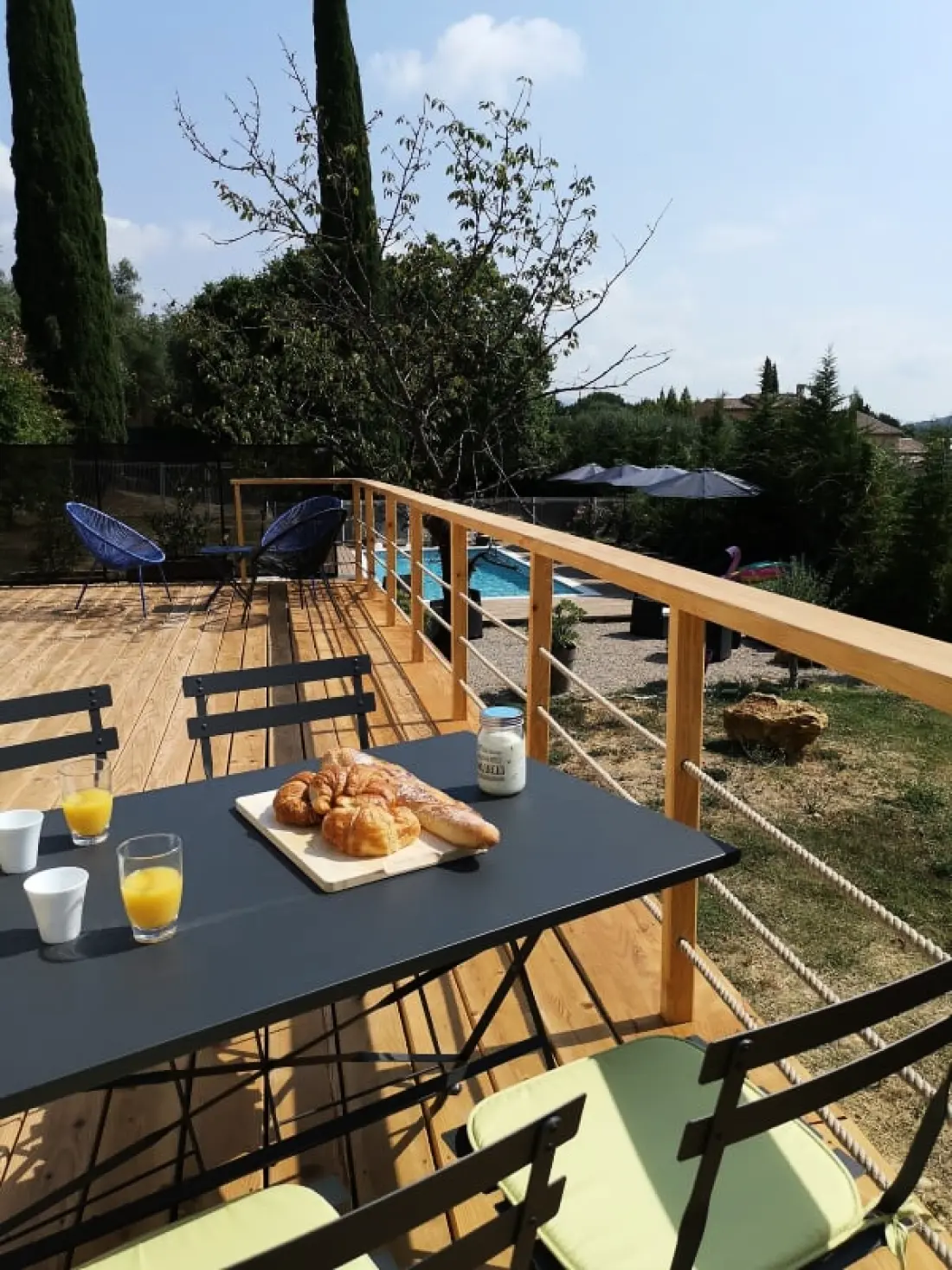 Beau T2 Climatisé Entre Mer Et Montagne, Piscine, Jardin