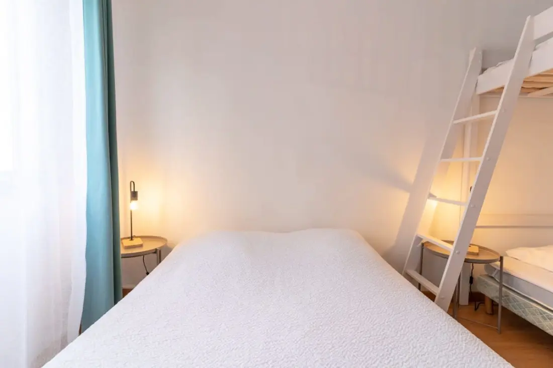 Résidence Agréable Appt 2 Chambres 6 Pers Avec Place De Parking Proche Centre Et Mer