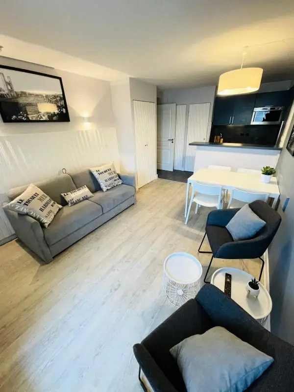 Résidence Charmant Appartement Pour 5 Pers Avec Piscine, Parking Et Tennis